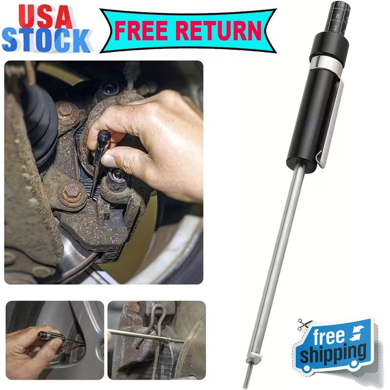Car Brake Pad Thickness Gauge Measuring Tool Detection Pen for 6mm Backing Plate