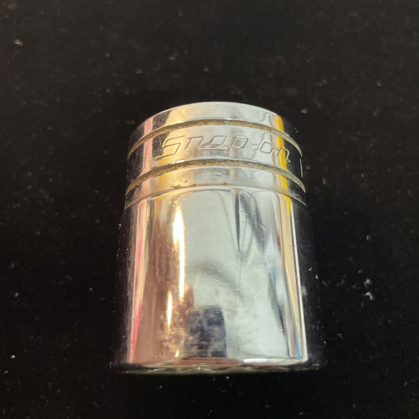 Snap-on Tools 1/2″ Drive 1-1/16″ SAE 12 point Shallow Chrome Socket SW341 USA
