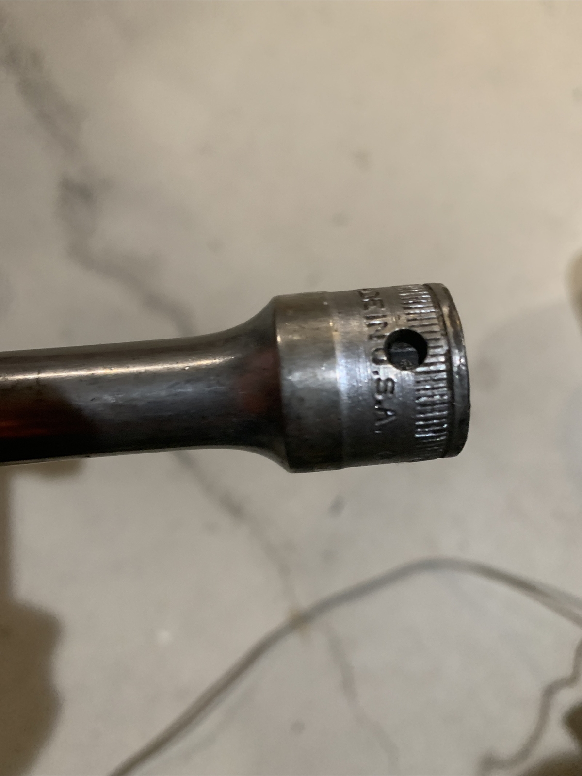 SNAP-ON 1/2″ DRIVE 10” SOCKET EXTENSION, CHROME FINISH,