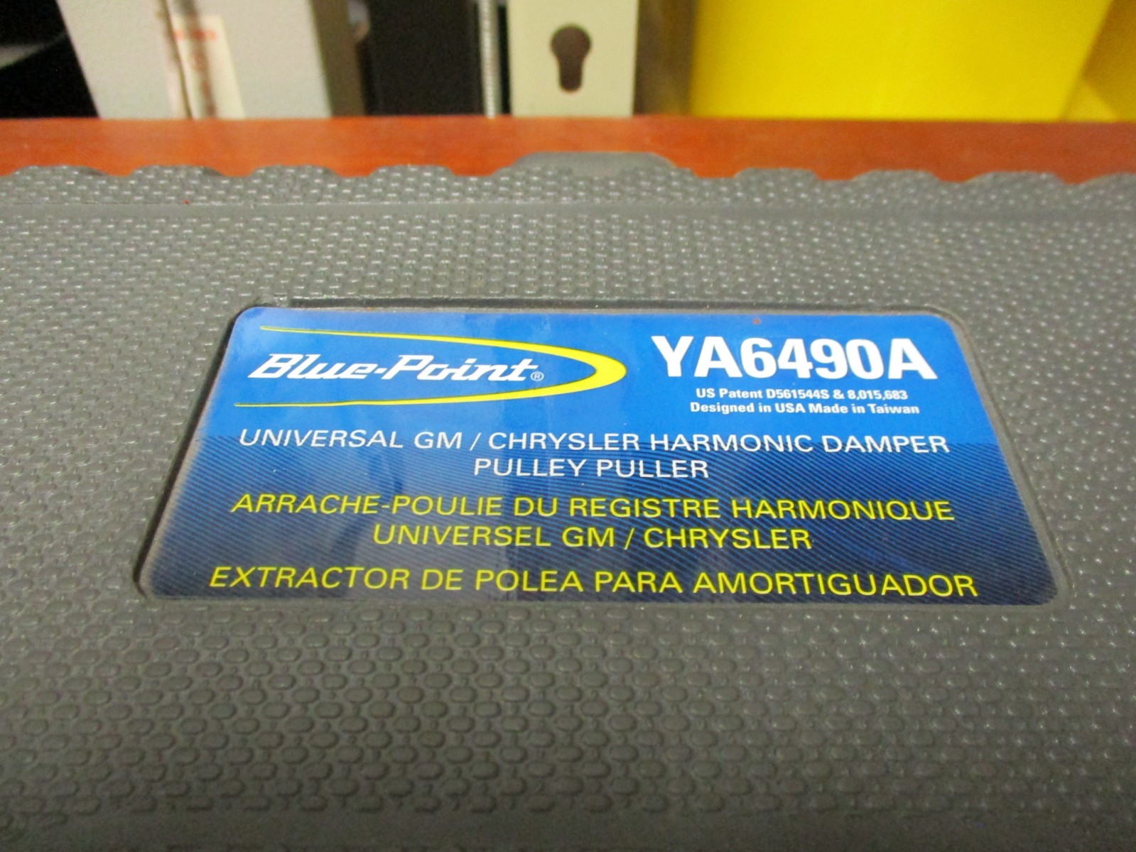 AUTOMOTIVE TOOLS * BLUE-POINT * HARMONIC DAMPER PULLER * YA6490A * GM / CHRYSLER
