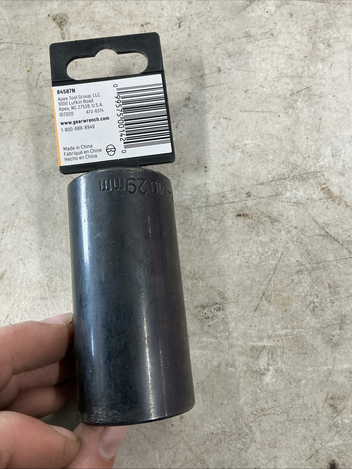 Gearwrench 84587N 1/2″ Drive 6 Point Deep Impact Metric Socket 29mm