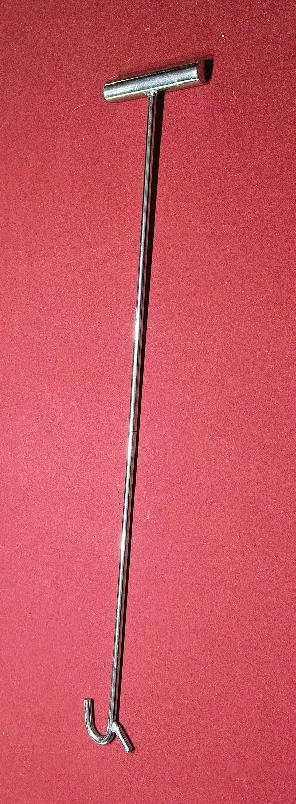 31” Heavy-Duty Chrome Plated Steel 5th Wheel Pin Puller W/ 5″ Handle S-Hook 2 Pc