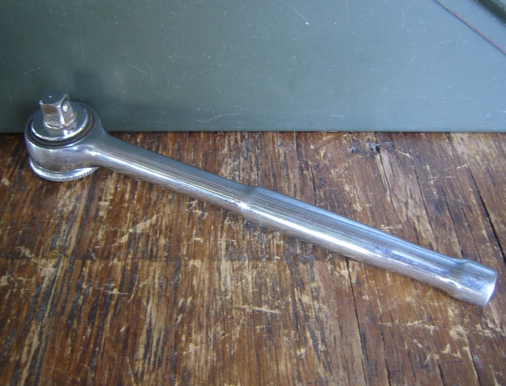 Thorsen Wrench 3/8″ Drive Ratchet Allied ~ ~ Round Head Chrome Vanadium
