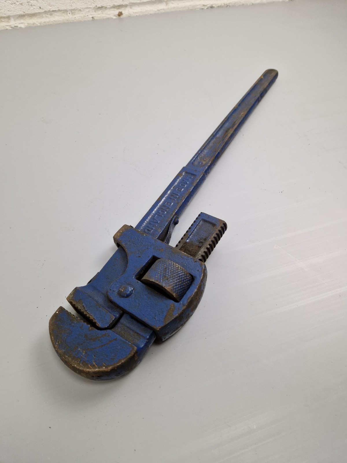 Genuine Record 24” Stillson Pipe Wrench, Drop Forged, Made In England Tool
