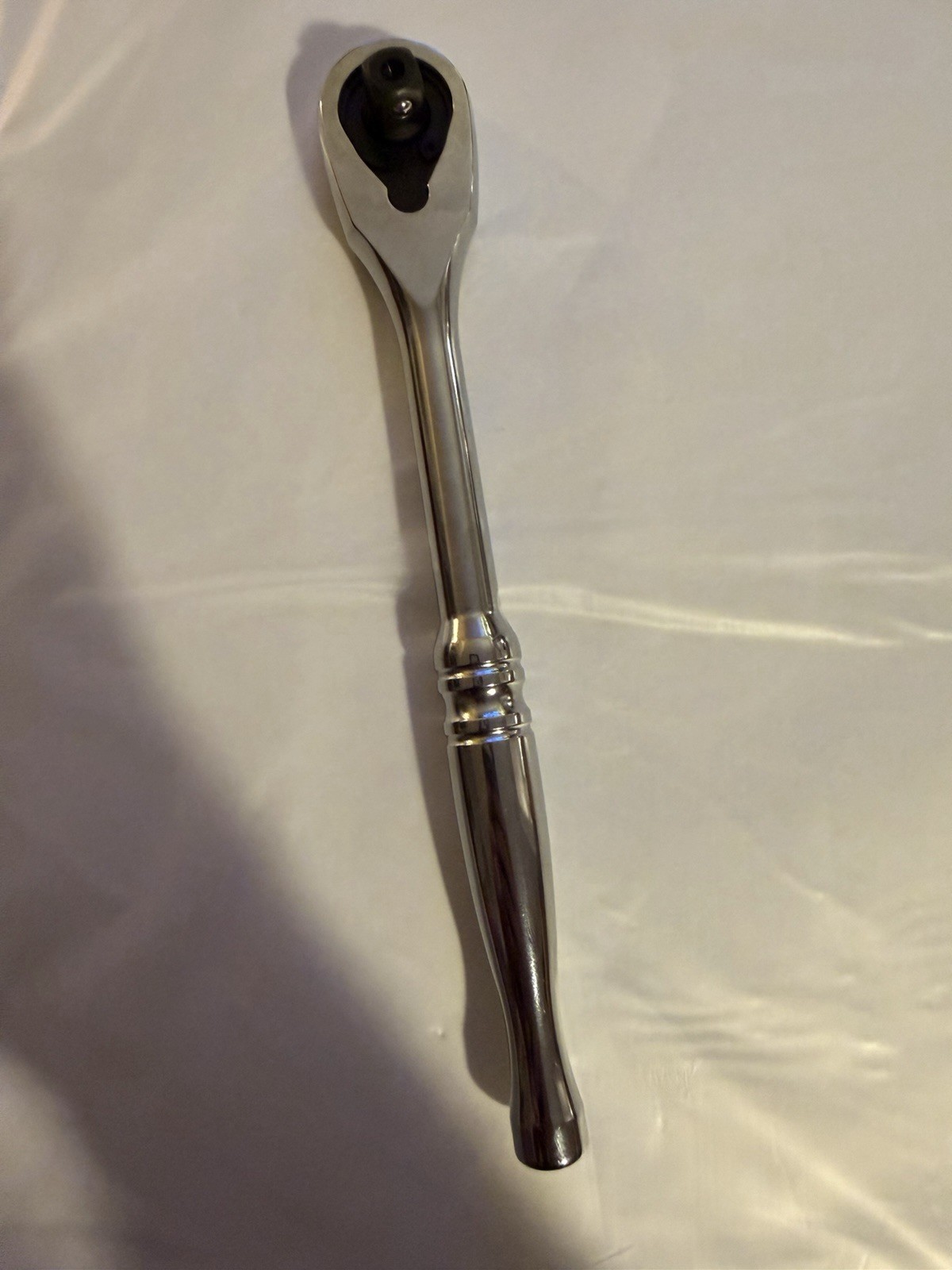 Husky 3/8 In. Full Polish 72 Tooth Ratchet 8-inch
