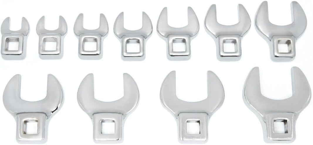 GEARWRENCH 11 Pc. 3/8″ Drive Crowfoot Wrench Set SAE – 81908