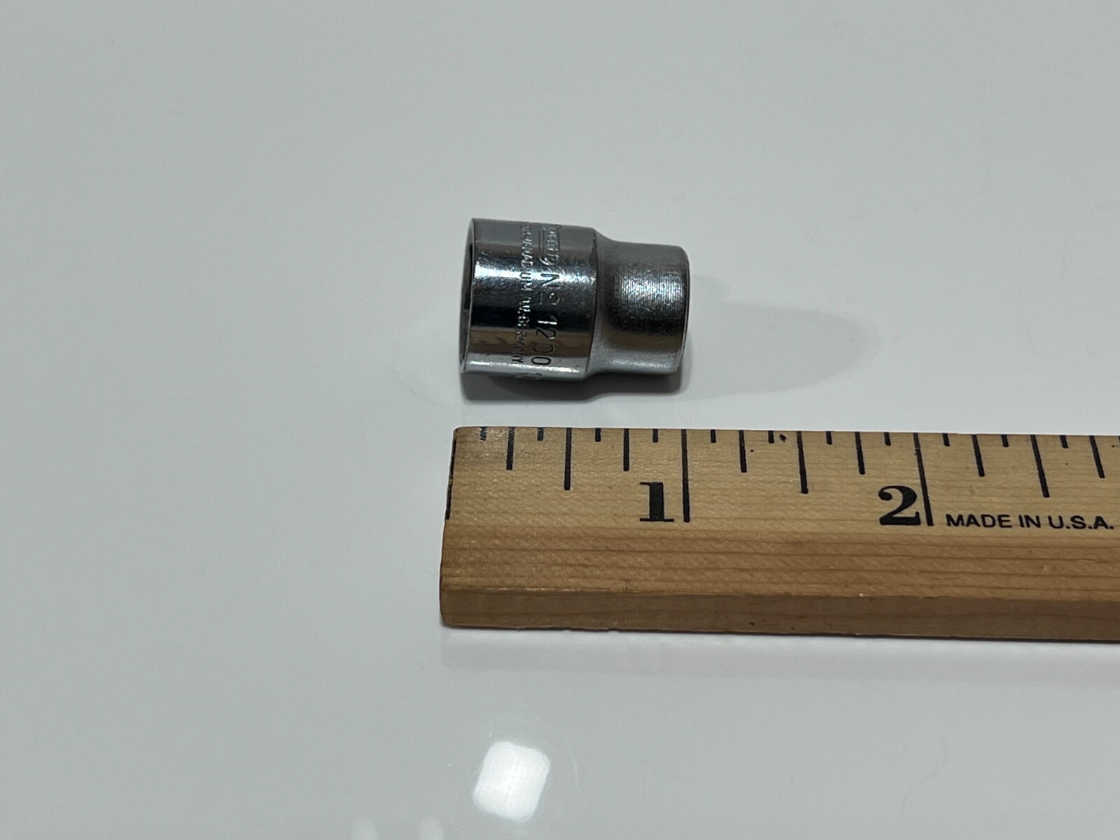 C Walter Germany No. 1200 13mm Shallow Socket – 3/8” Drive – 6 Point