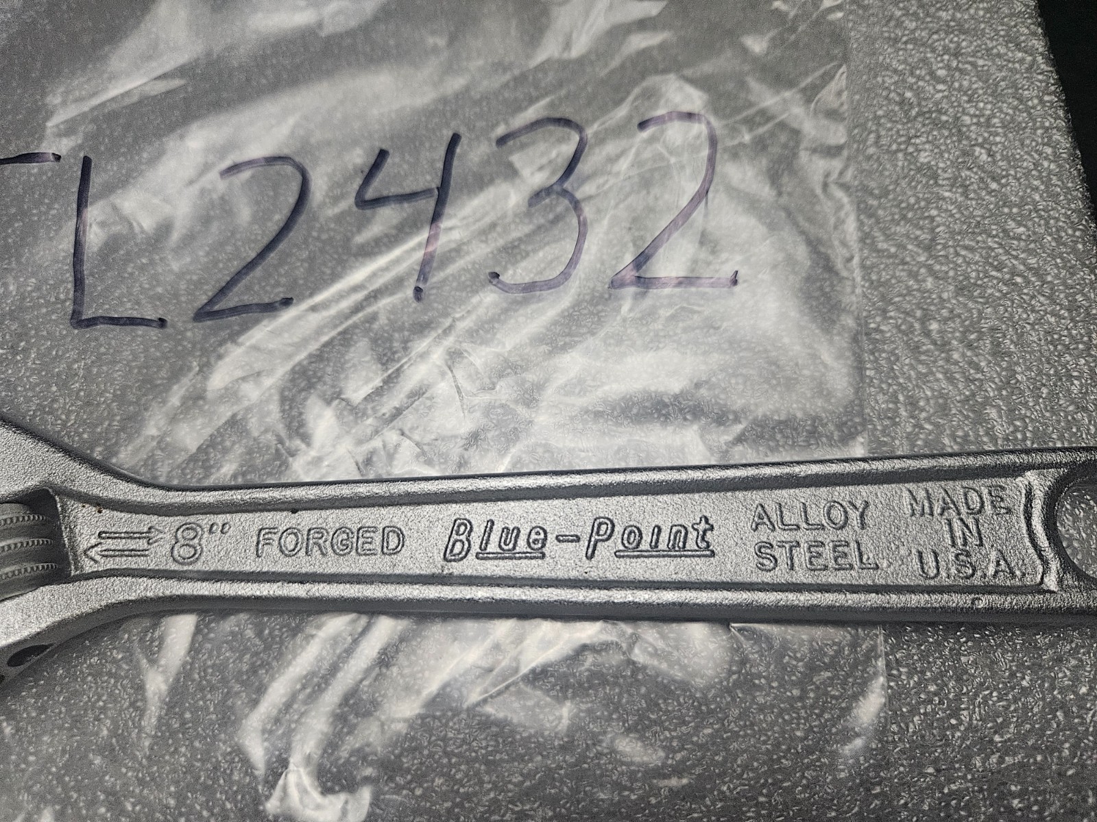 BLUE-POINT BY SNAP ON 8″ ADJUSTABLE WRENCH USA (TL2432)