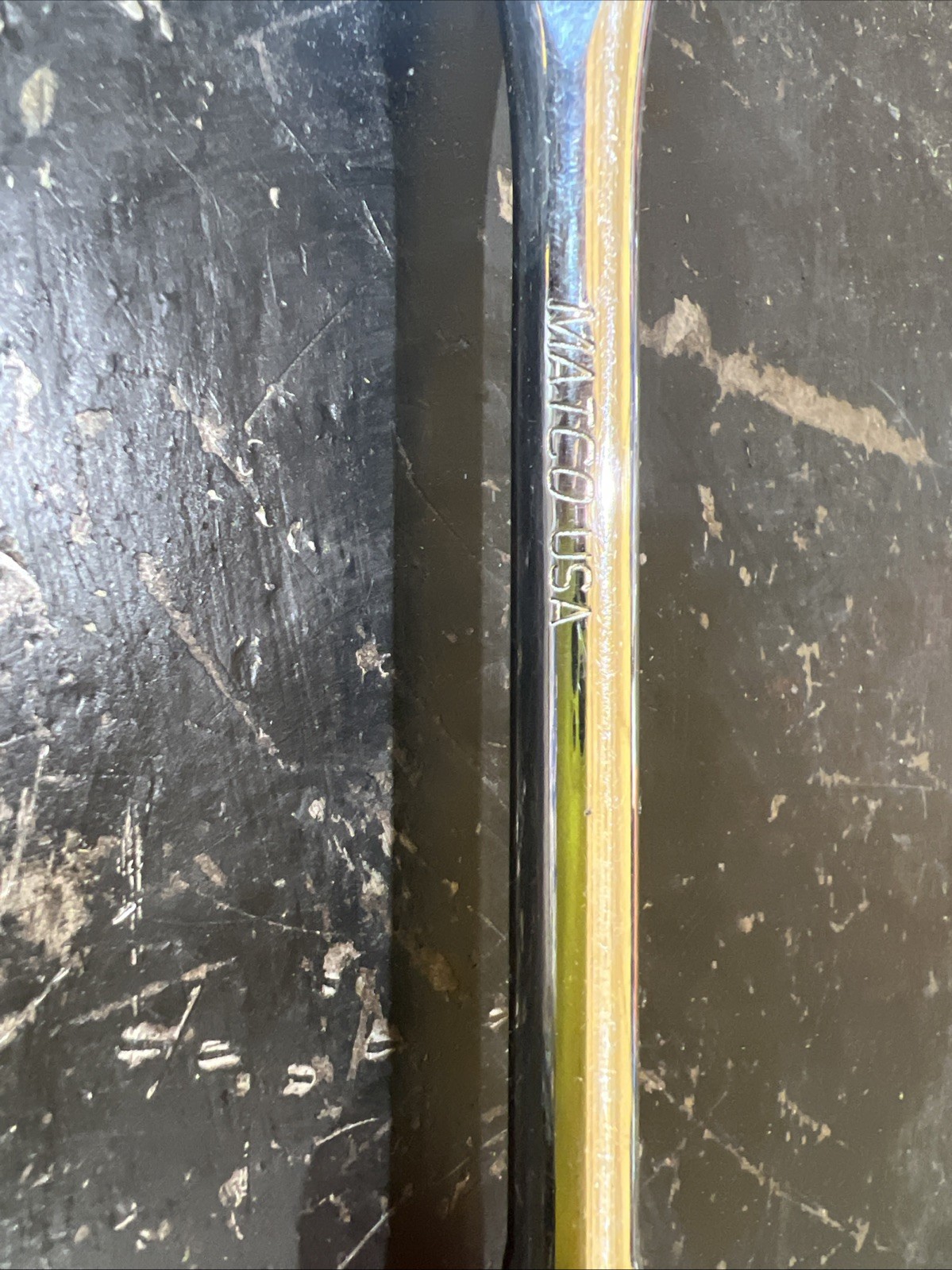Matco USA Made BFR11TM 3/8 Drive Hi Viz Orange Hard Handle Ratchet
