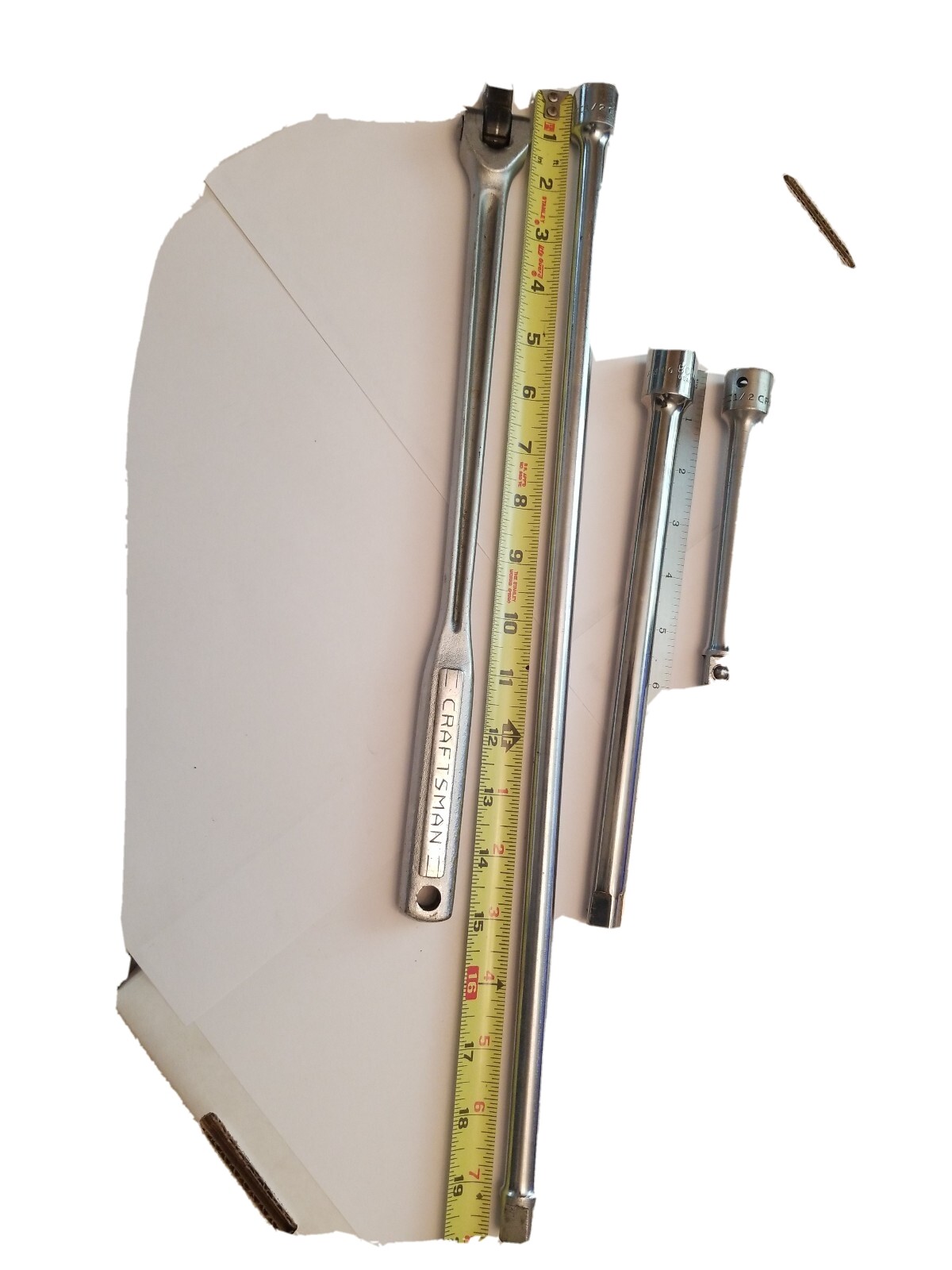 Craftsman 1/2″ Drive 6″, 20″ and Industrial 1/2″ Dr. Ratchet 15″, Bonney 1/2″…