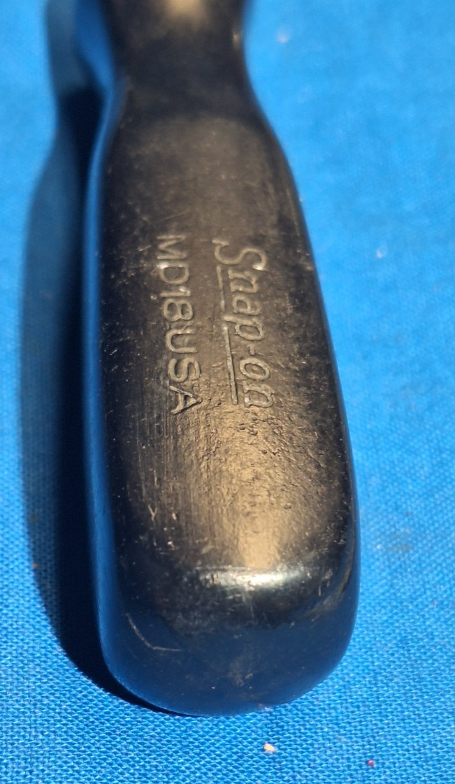 Old Logo Snap-On MD18 1/8″ Hex head Flexible Shaft Distributor Carb Adjuster