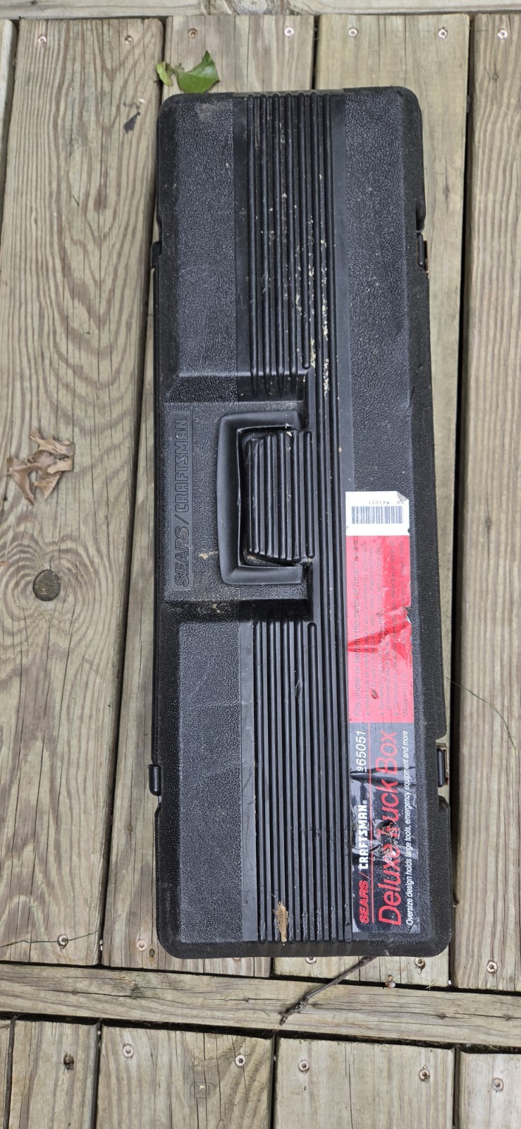 Sears Craftsman 25″ Deluxe Truck Tool Box 65051 Low Profile Made In USA Vintage