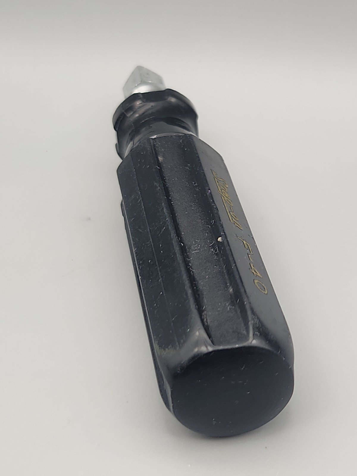 Vintage Snap-On Tools No. F-40 3/8″ Drive Stubby Socket Driver 5″ Long 🇺🇸