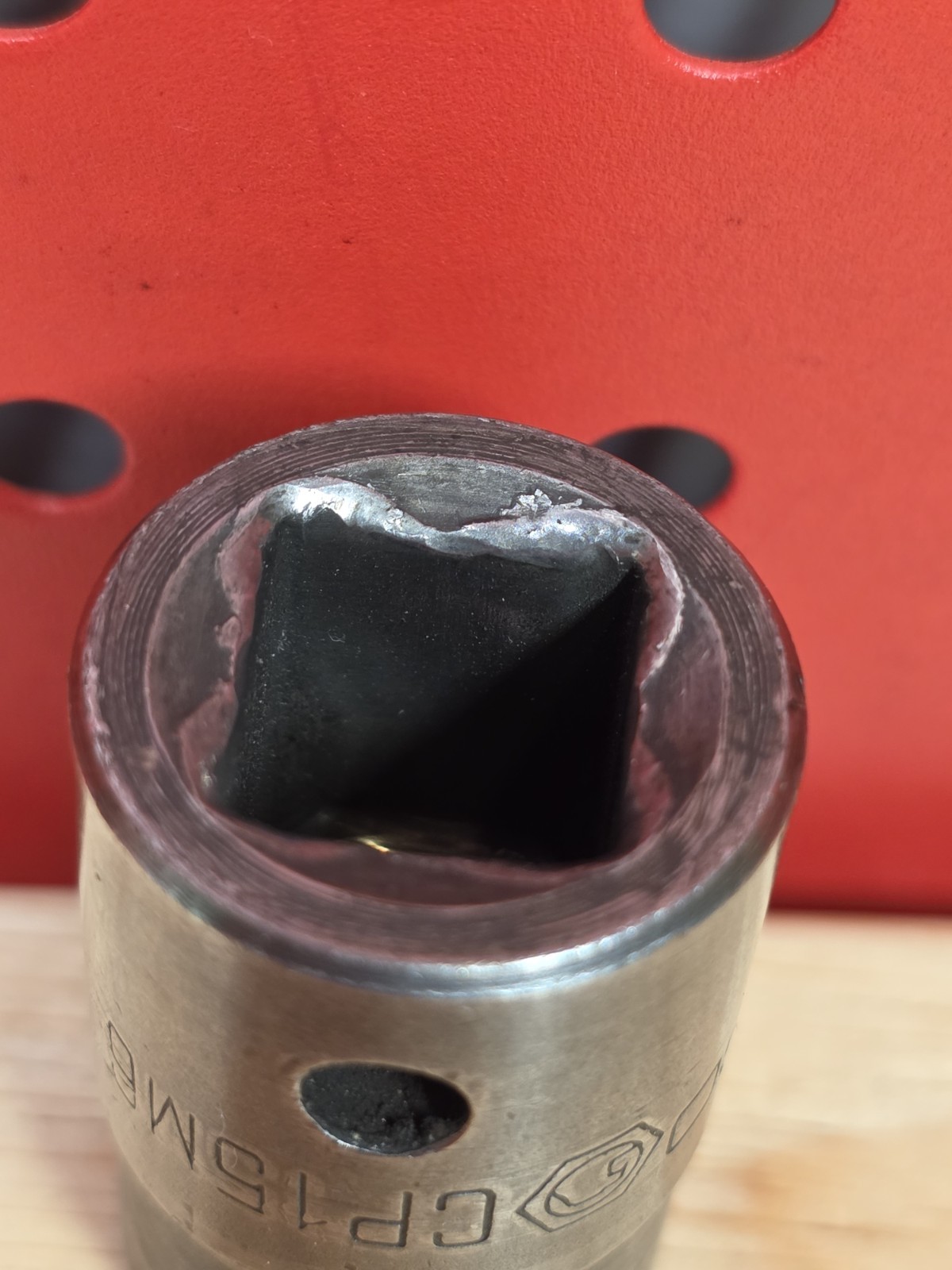 Matco Tools CP15M6 15mm Metric 1/2″ Drive Shallow 6-Point Impact Socket