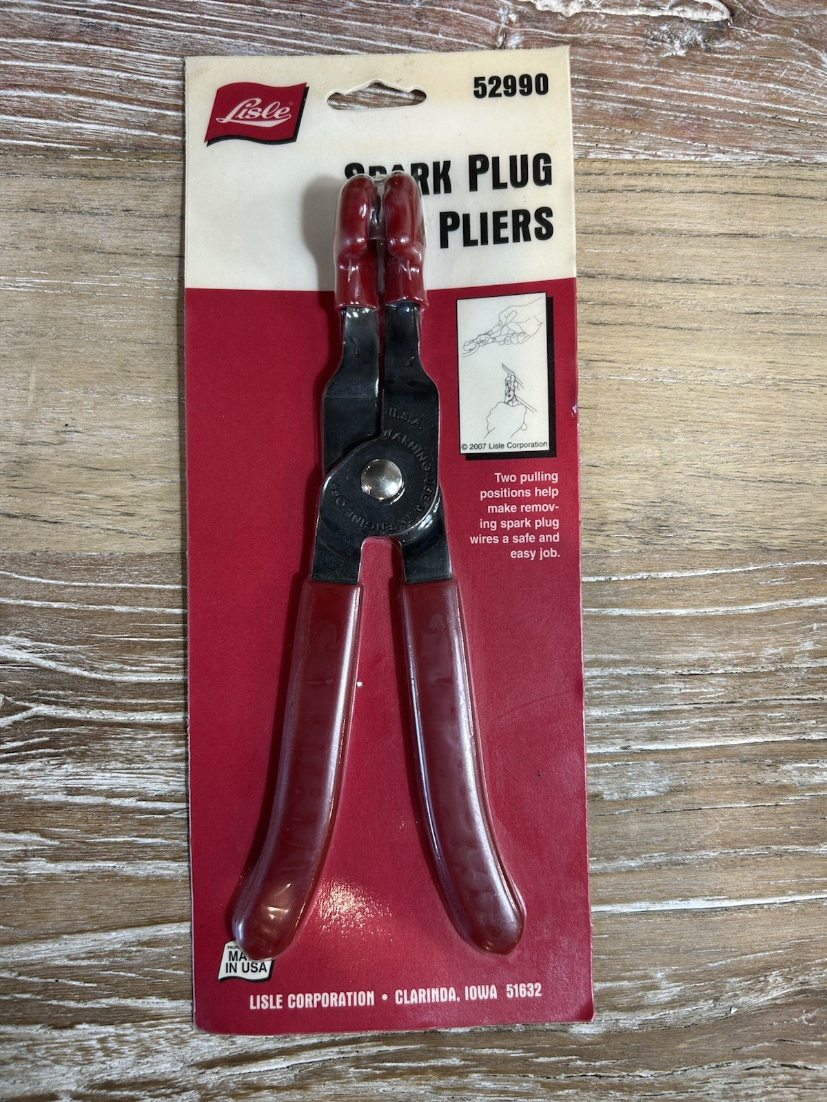 NEW Lisle Tools #52990 Spark Plug Pliers – Spark Plug Wire Puller – – free ship