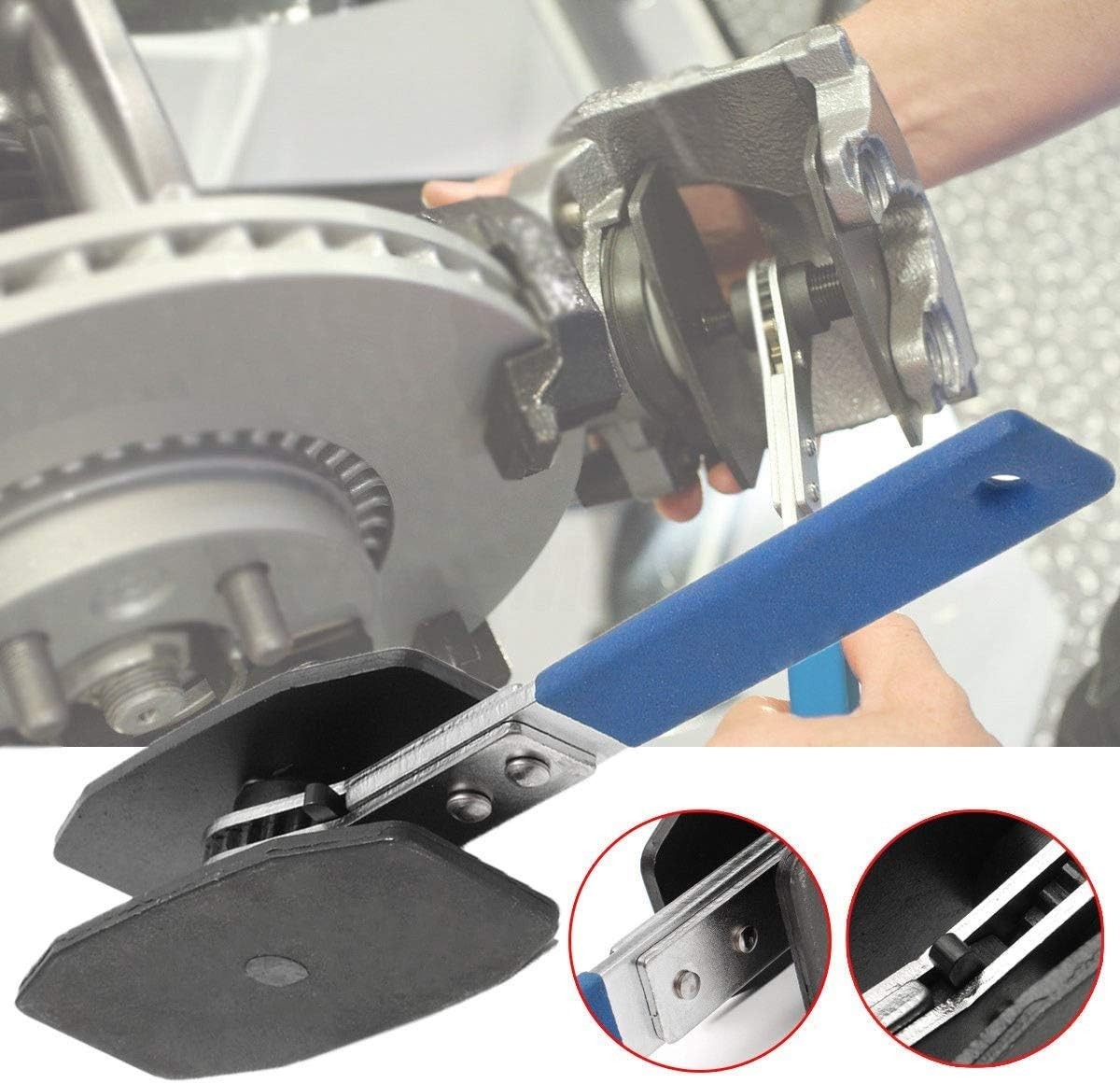 Car Ratchet Brake Piston Wrench Spreader Caliper Pad Install Tool Press Ratchets