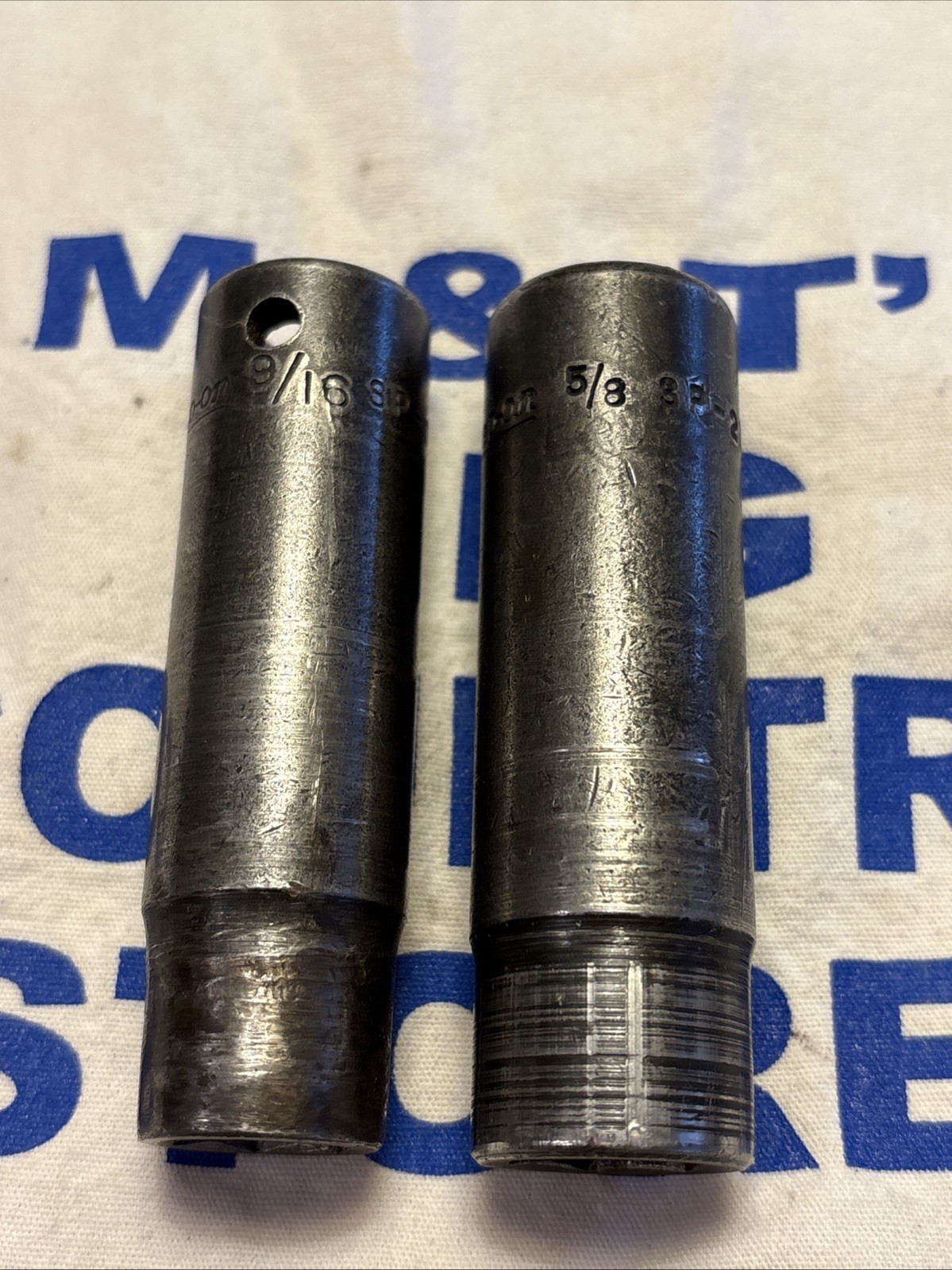 Snap-on Tools USA 1/2″ Drive 6pt SAE 9/16″ & 5/8″ Deep Impact Socket SP180,SP200