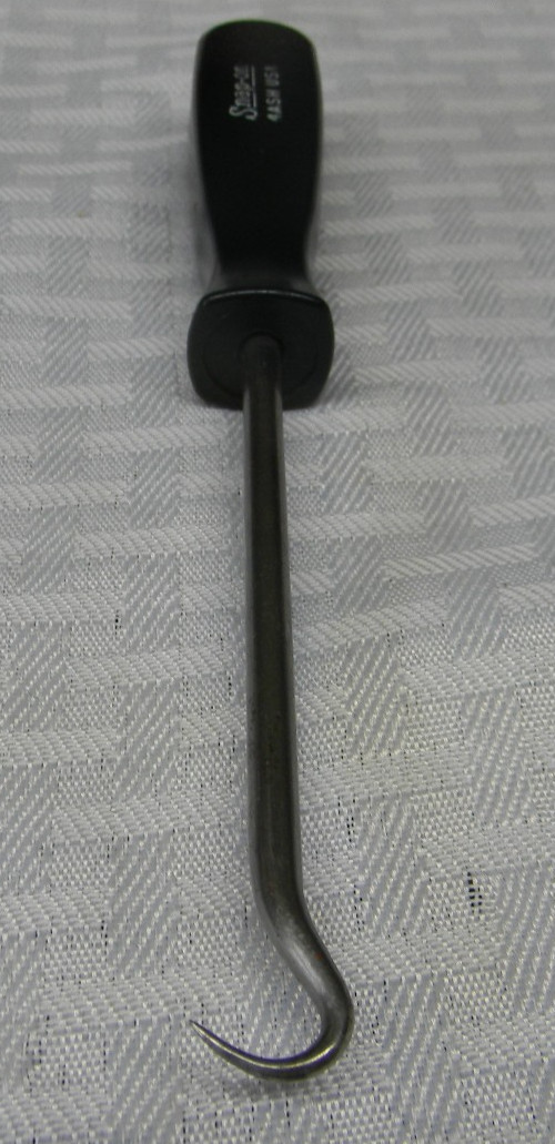 SNAP-ON BLACK HARD HANDLE 6-3/4″ LONG HOOK PICK #4ASH MADE IN THE USA