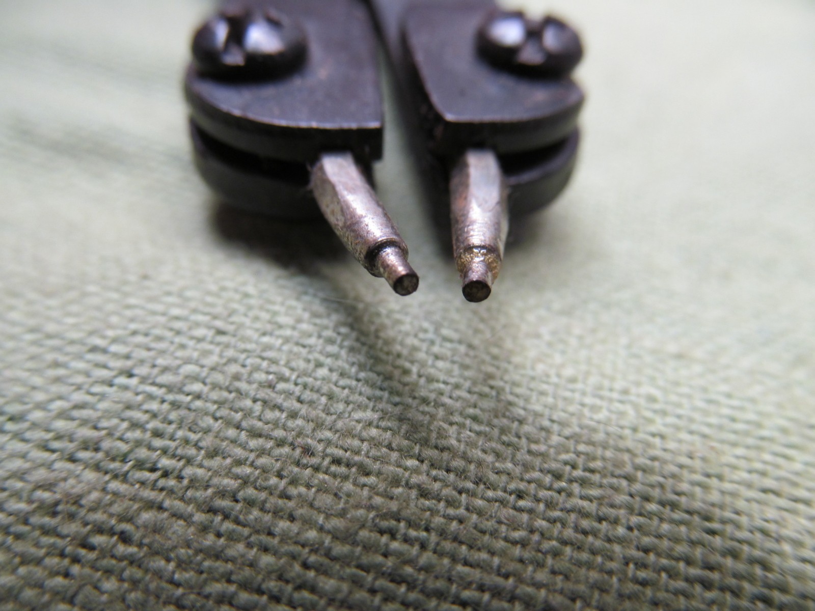 Pair of USA Made Craftsman Snap Ring Pliers – External & Internal Spring Loaded