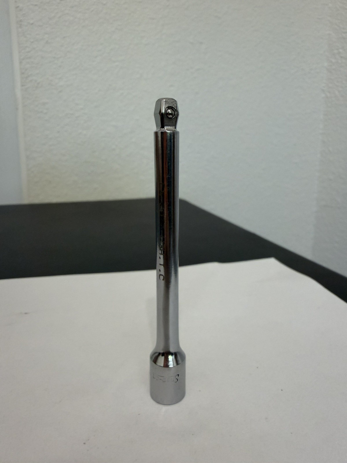 Snap-On TMXW4 1/4 Drive 4” Long Chrome Friction Ball Wobble Ext. Made in the USA