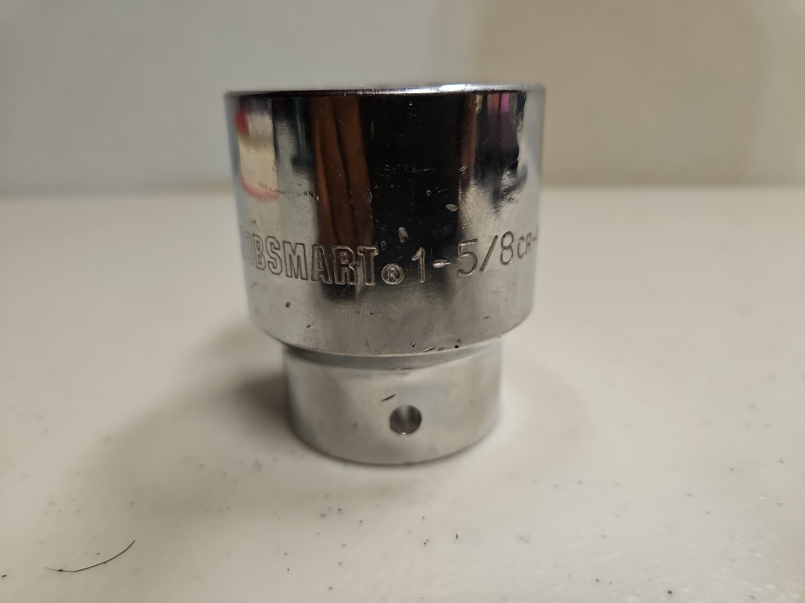 JobSmart 3/4″ Drive 1-5/8″ 6-Point Socket SAE Chrome Heavy Duty USA