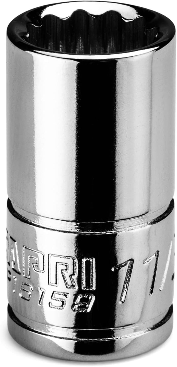 11/32 in. Shallow Socket, 1/4 in. Drive, 12-point, SAE