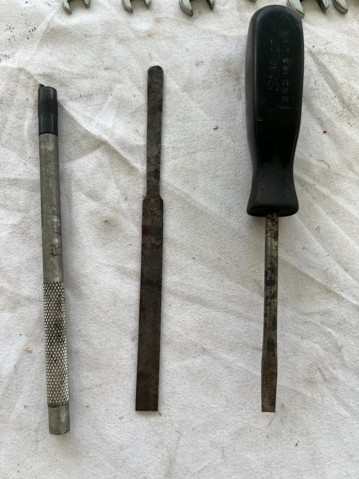 Vintage Snap-on Ignition Wrench Set Kit w/ Other Tools C-111B