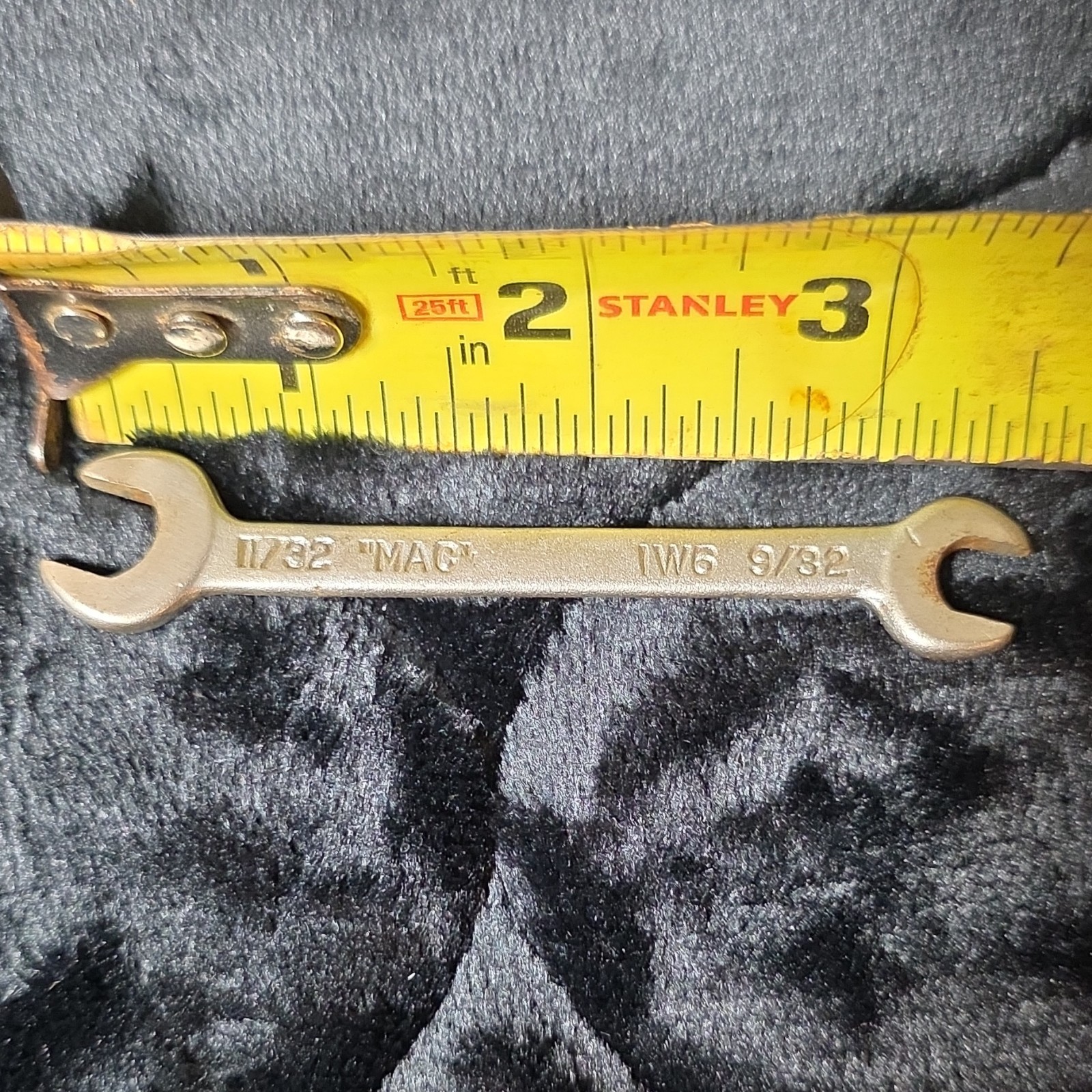 MAC Open End Wrench 11/32, 9/32 3.5 Inches Long . Used