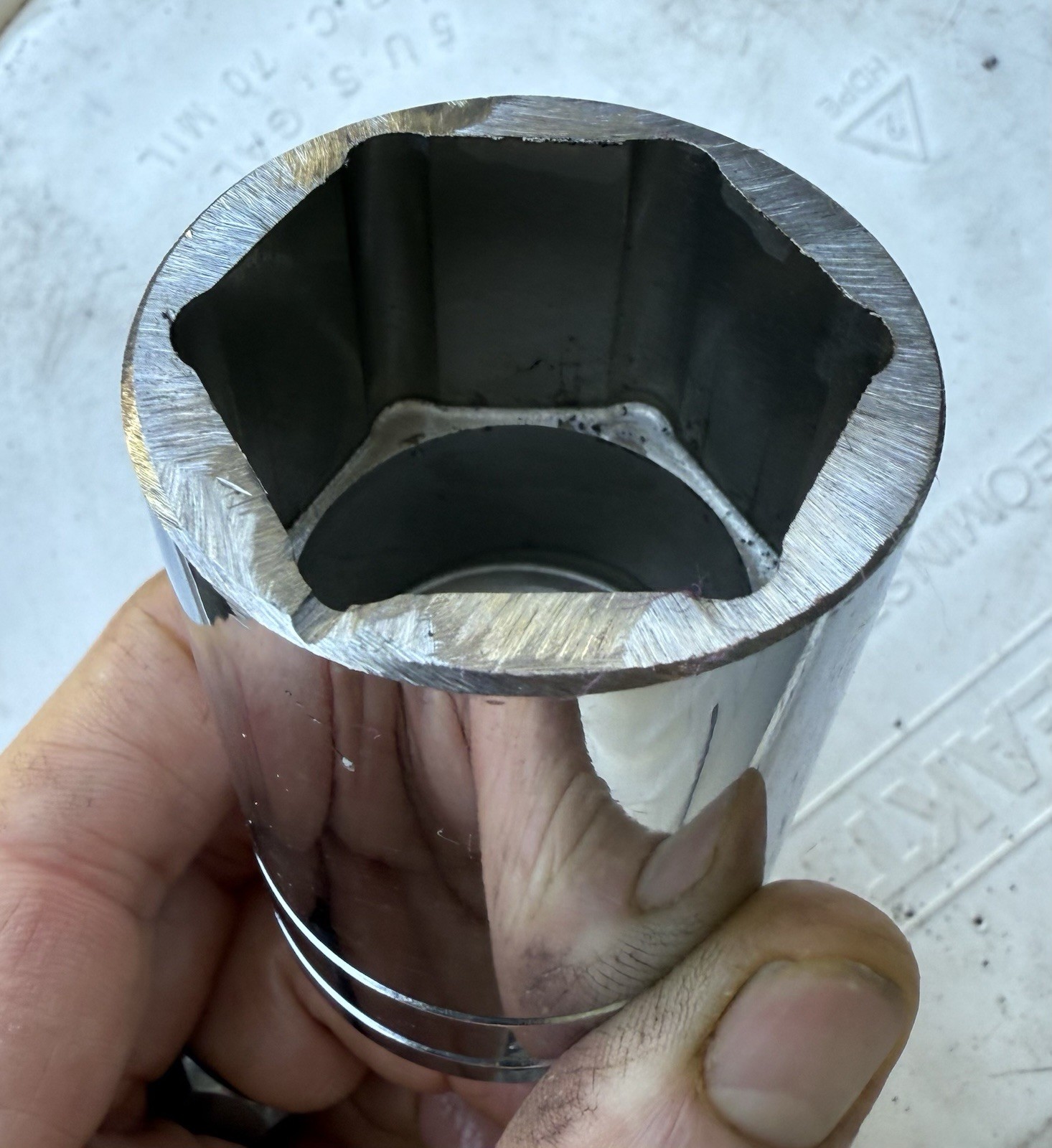 1-1/2″ GreatNeck Deep Socket SK63 6Pt. Read Description.