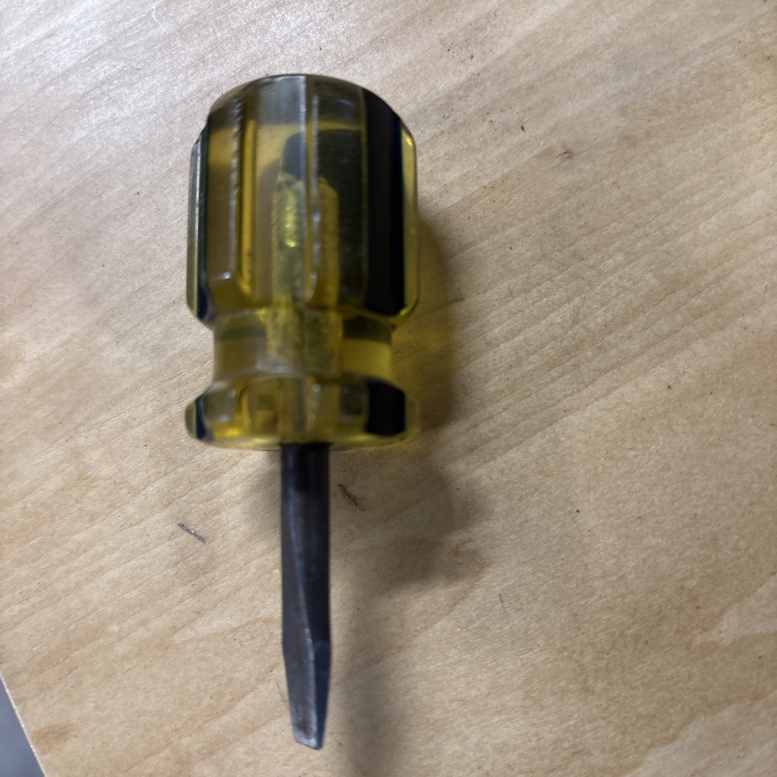 VERY RARE International Harvester Stubby Flat Blade Screwdriver 999-501 R1 USA