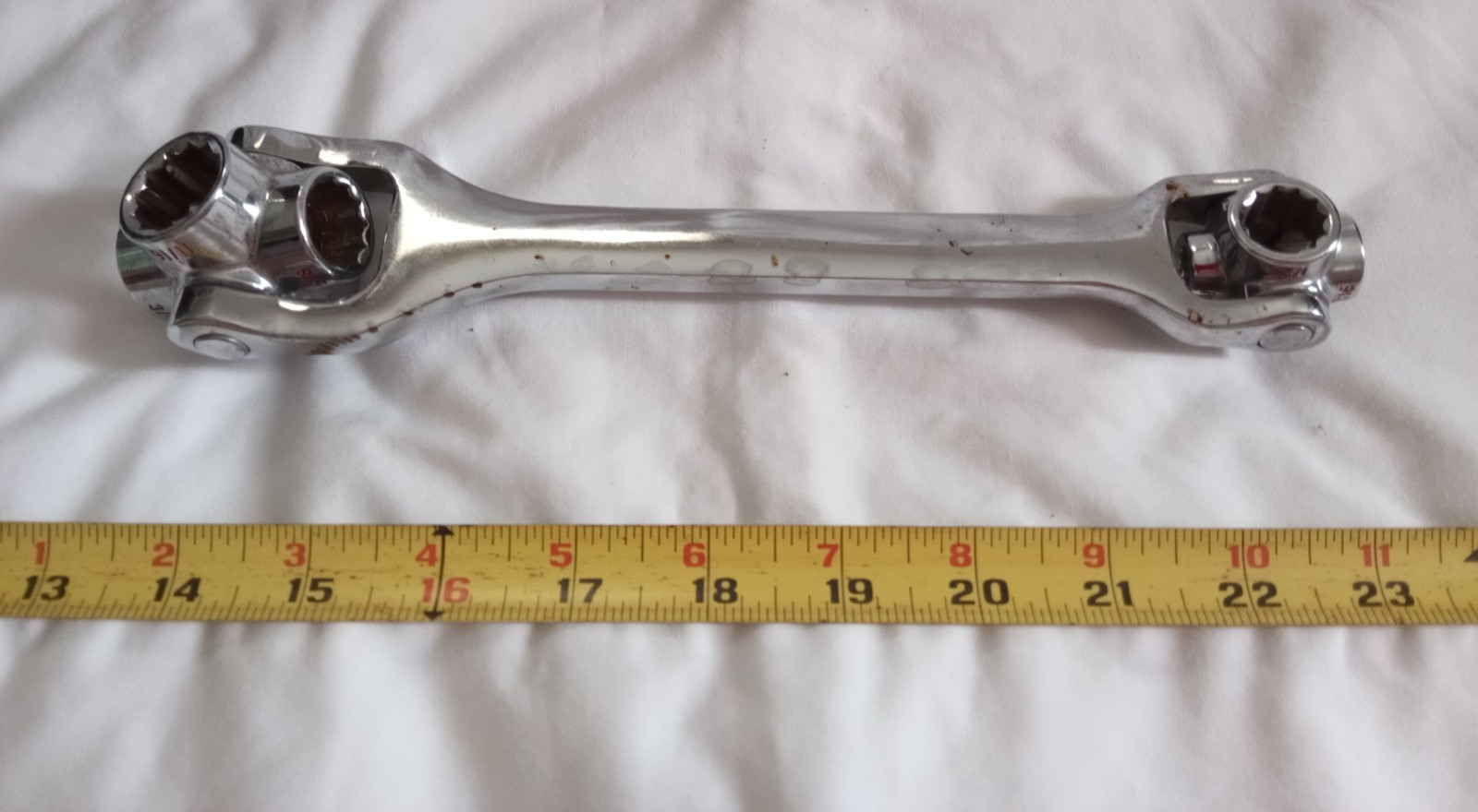 JOBSMART 8 in 1 Multi Socket Tool Dog Bone Wrench Adjustable Mechanic.