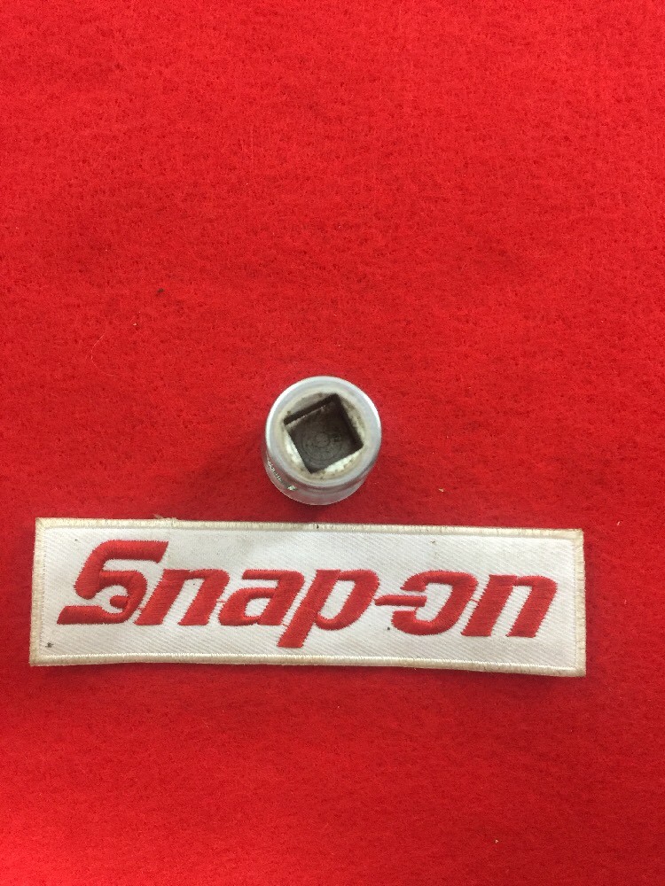 Snap-on 3/8 Drive 12-Point SAE 11/16″ Flank Drive Shallow Socket FVU22 (B17)