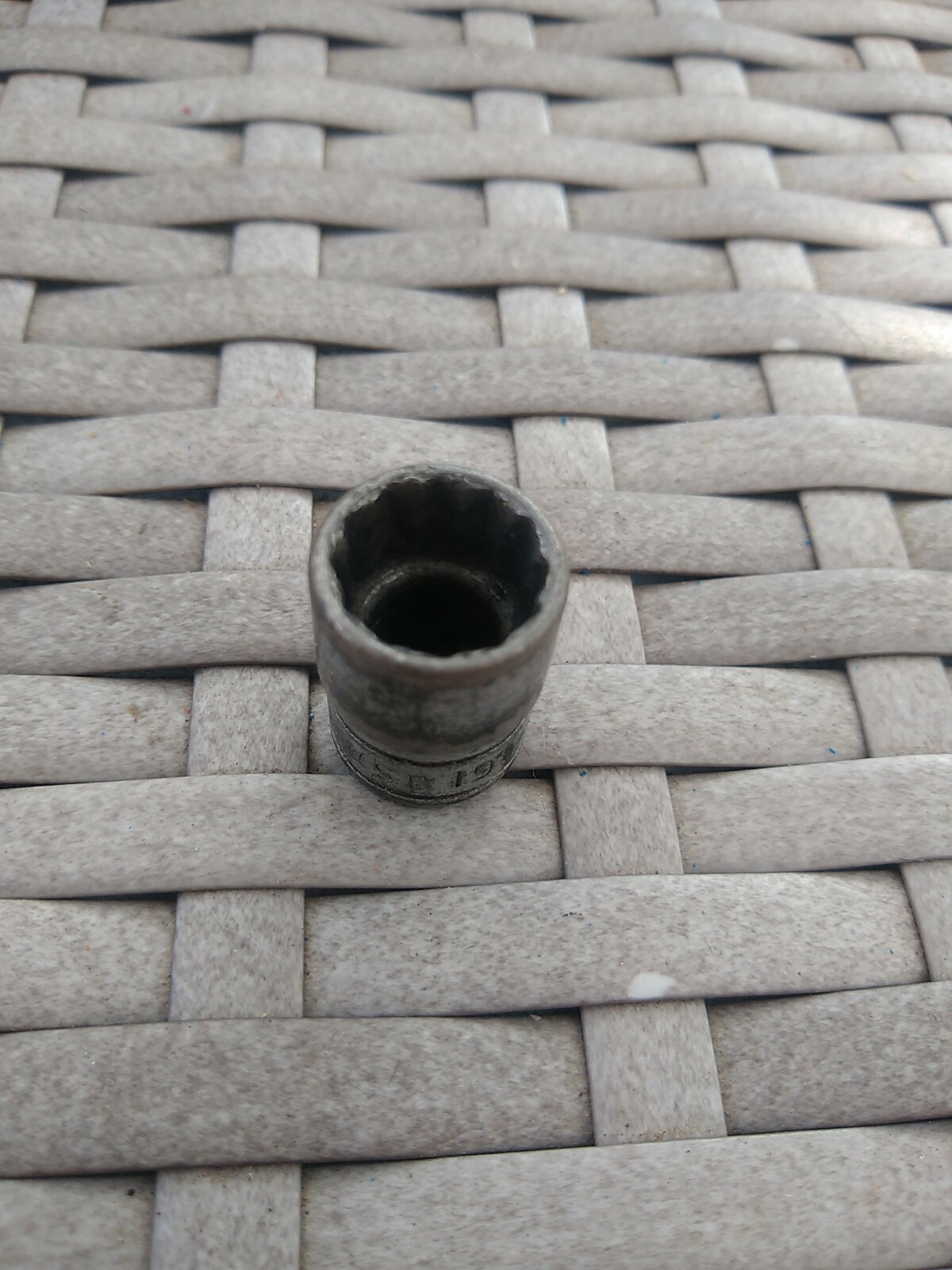 Vintage Snap-on F161 Tools 3/8″ Drive 1/2 Socket 12 Point Old Logo