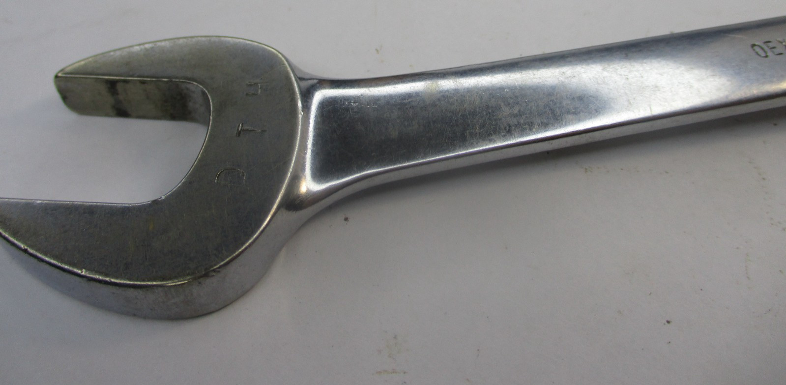 Vintage Snap on OEXM190 Metric 19mm 12 Point Combination Wrench USA Marks