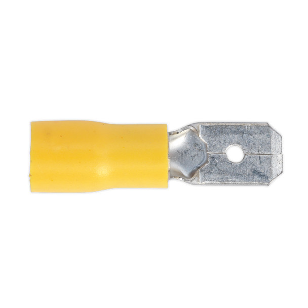 SEALEY TOOLS – Push-On Male Terminal 6.3mm, Yellow – Pack of 100 • Model No. …