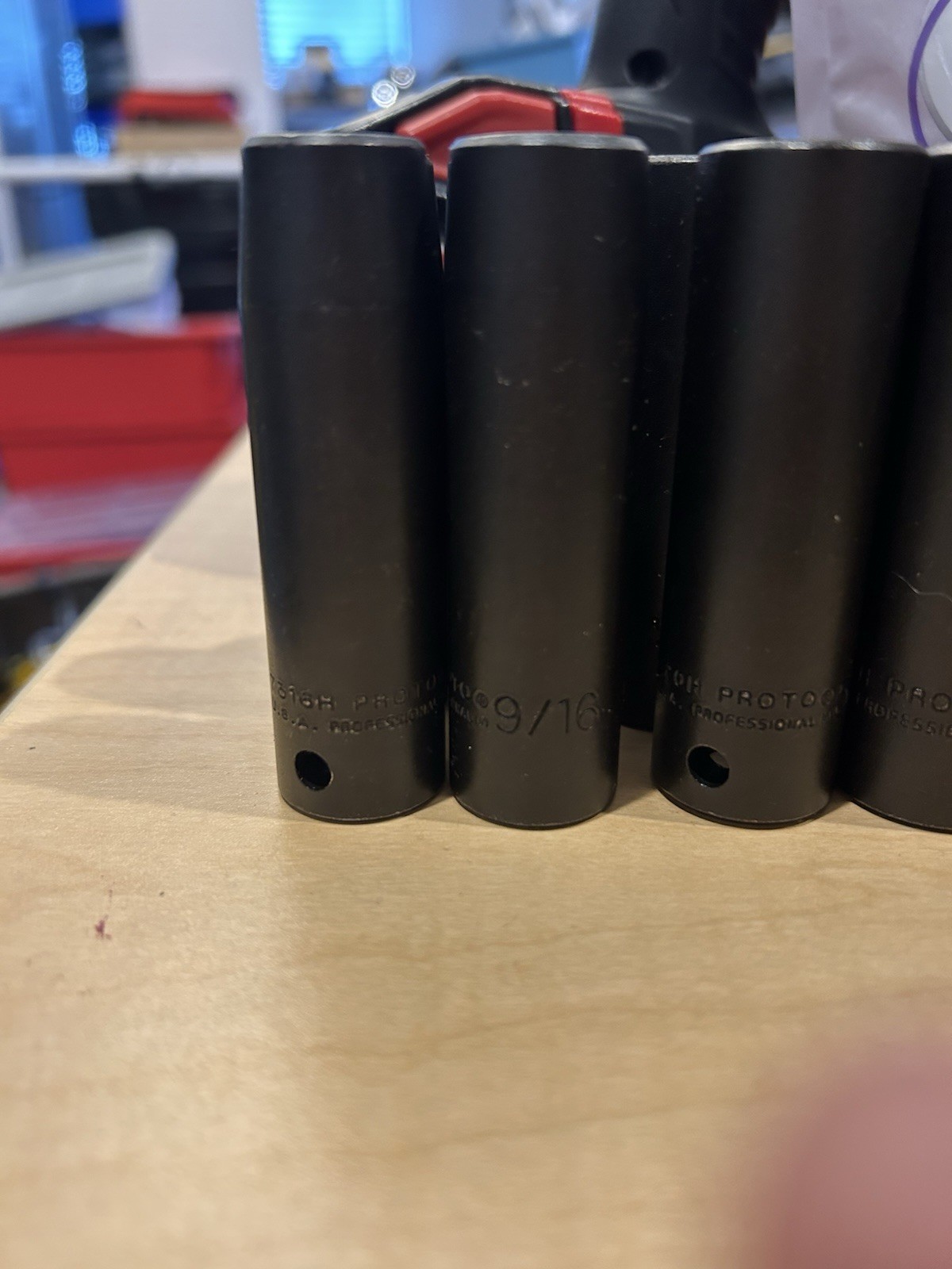 Proto 5 Piece Socket Set 6point 1/2 Drive