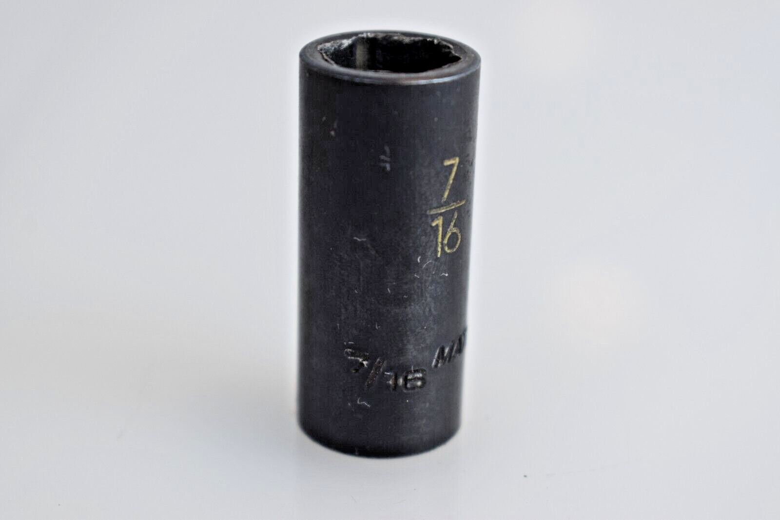 Matco Tools AIP146 7/16″ SAE Semi-Deep Impact Socket 1/4″ Drive 6 Point