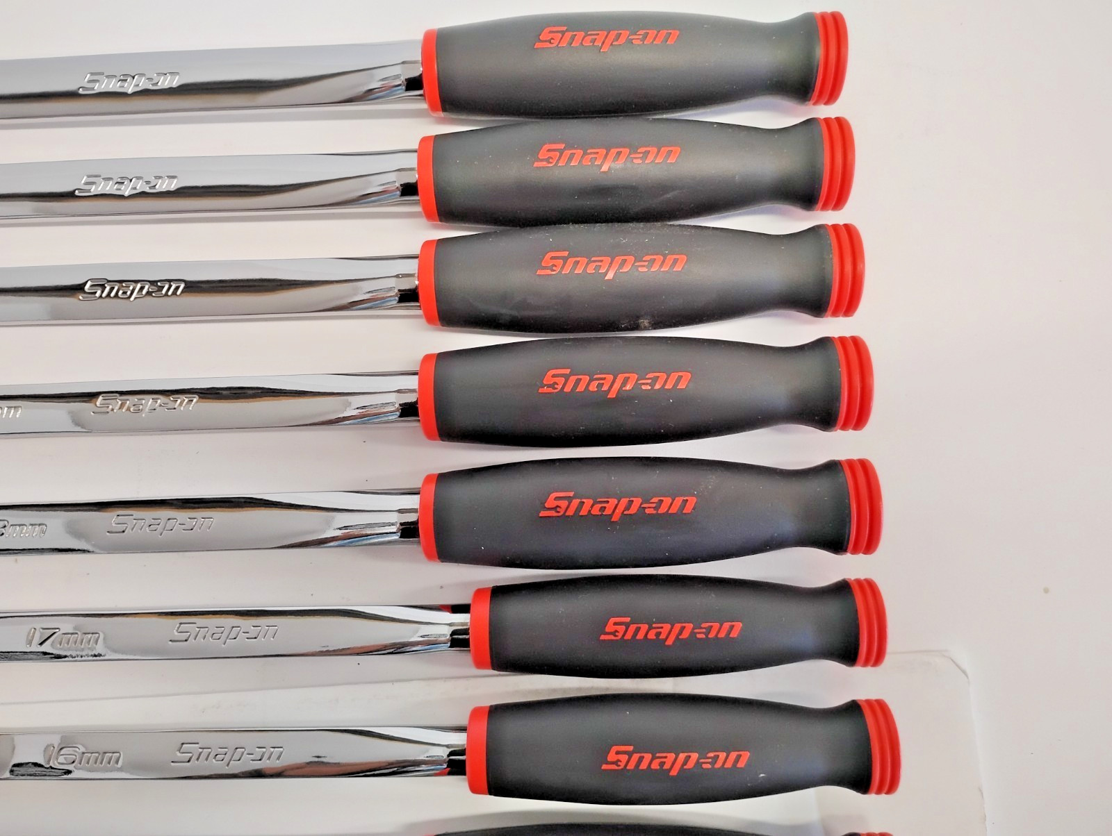 Snap-On Tools USA Custom 2pc Box End Soft GRIP Wrench Set XDSM607K1 XDSG606K1