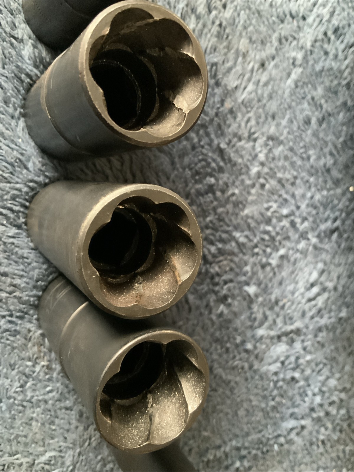 Blue Point Wheel Flip Socket Set…has Wear…..see Pics……complete Set