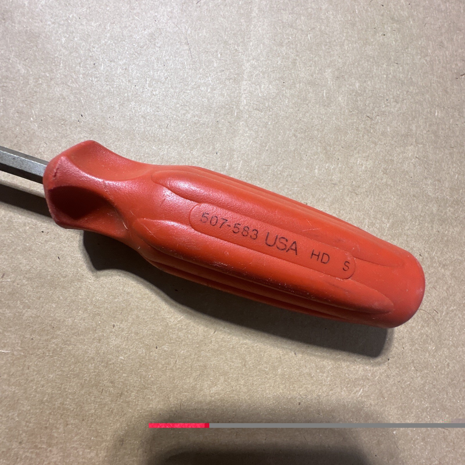 Ridgid No. 2 P2 Cabinet Phillips Screwdriver Orange 20″ Long Shank 507-583 USA