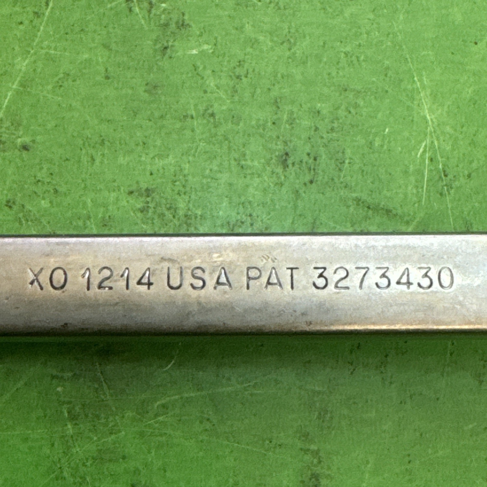 Snap-On Hand Tools USA SAE Sz 3/8″ x 7/16″ Deep Offset Box End Wrench MPN XO1214