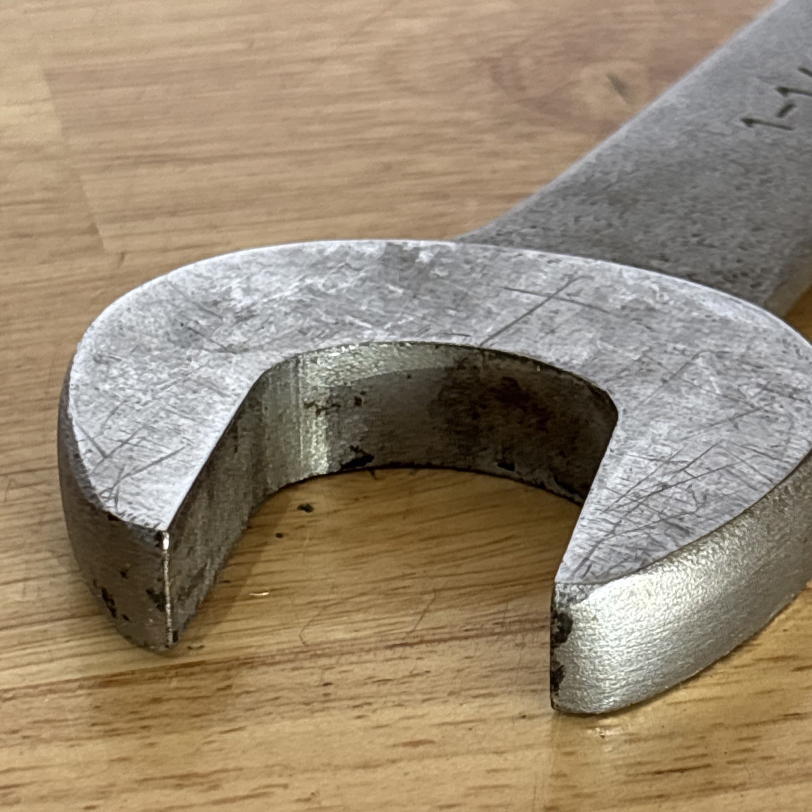 Billings Vitally 1-1/16″ x 1-1/8″ Double Open End Wrench 1036-B USA