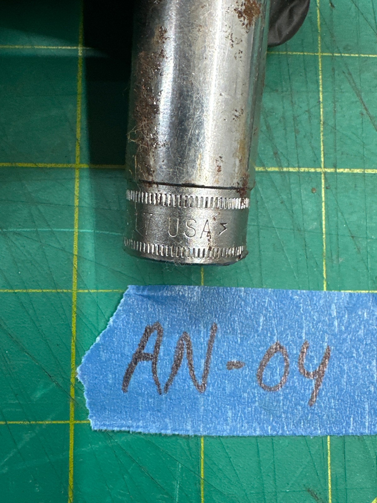 Vintage Snap-On 17mm SFSM17 Chrome Deep Socket 6 Point 3/8″ Drive Made In USA