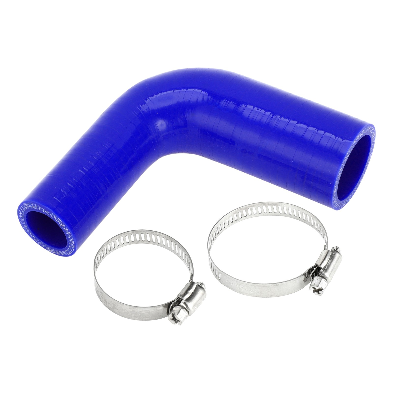 1 Set 25-35mm 0.98″-1.38″ ID 102mm 4.02″ Length 90° Hose Blue