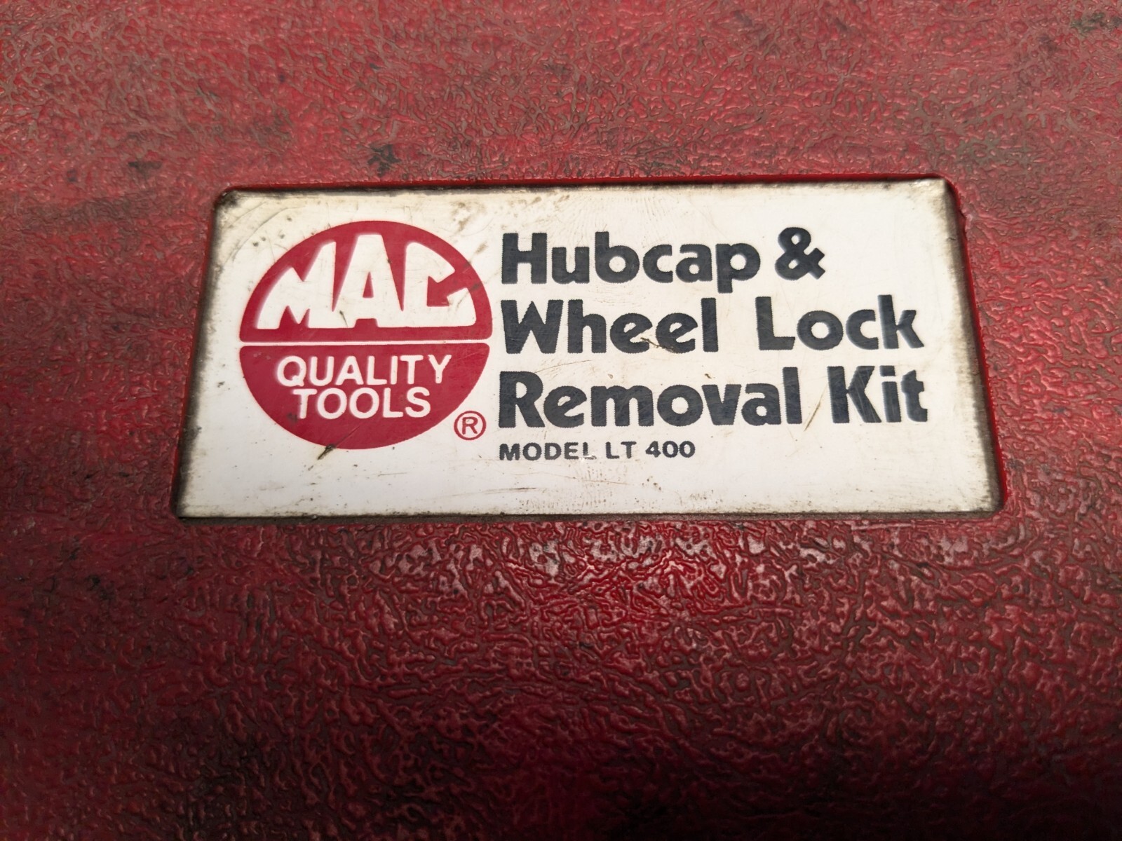MAC TOOLS Hubcap & Wheel Lock Removal Kit Model LT400 GM / Ford / Chrysler