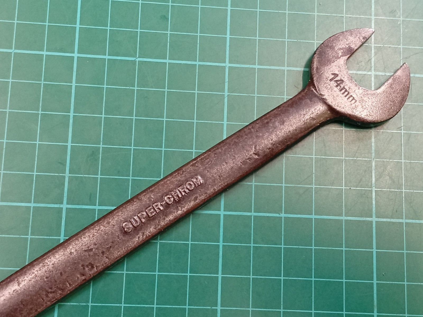 Vintage MATADOR, Super-Chrom 14mm x 15mm Open Ended Spanner