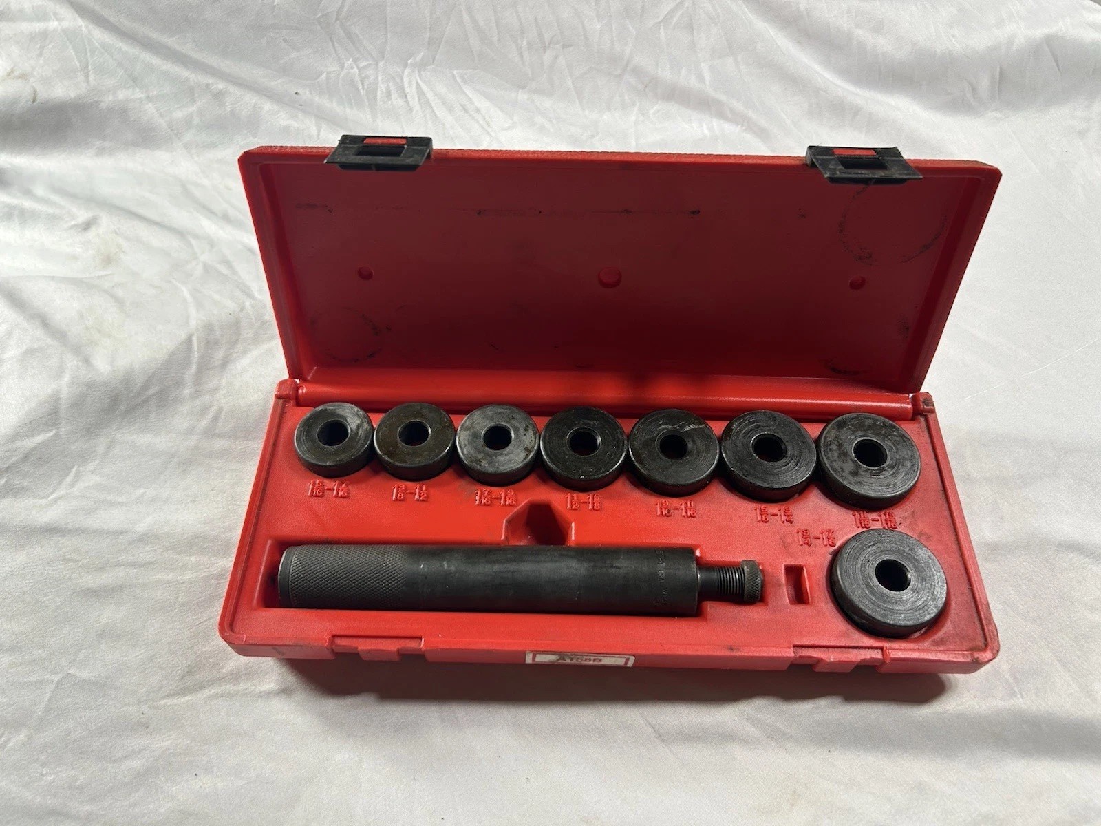 Vintage- Snap-On Tools A158B Bushing Driver Set Complete With Case