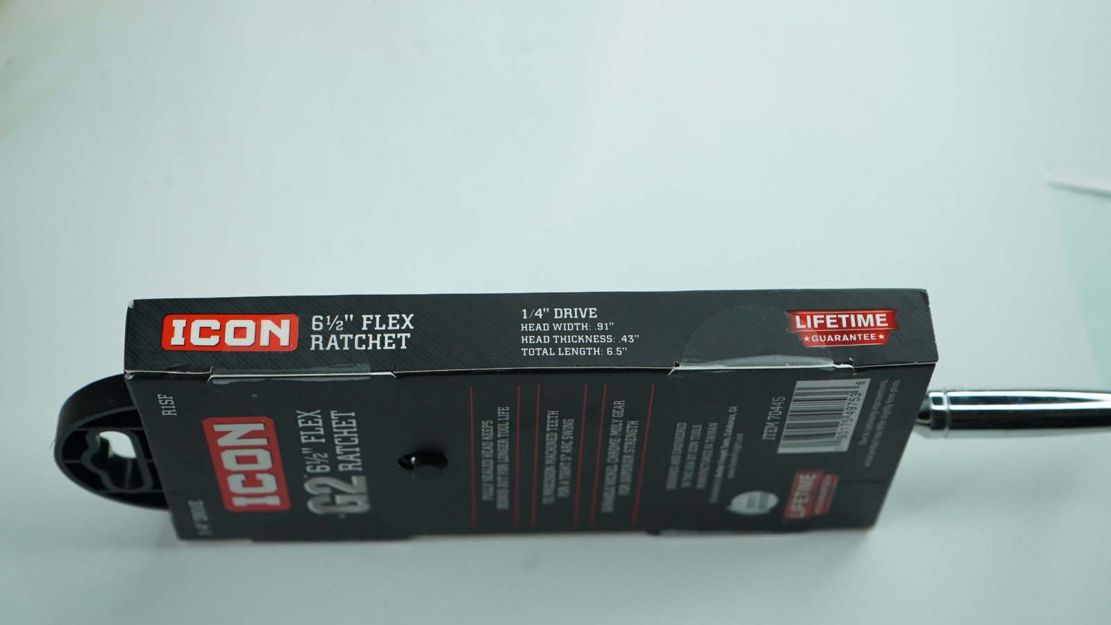 ICON G2 1/4″ Drive 6 1/2″ Flex FLEX Ratchet R1SF NEW FREE SHIPPING📦