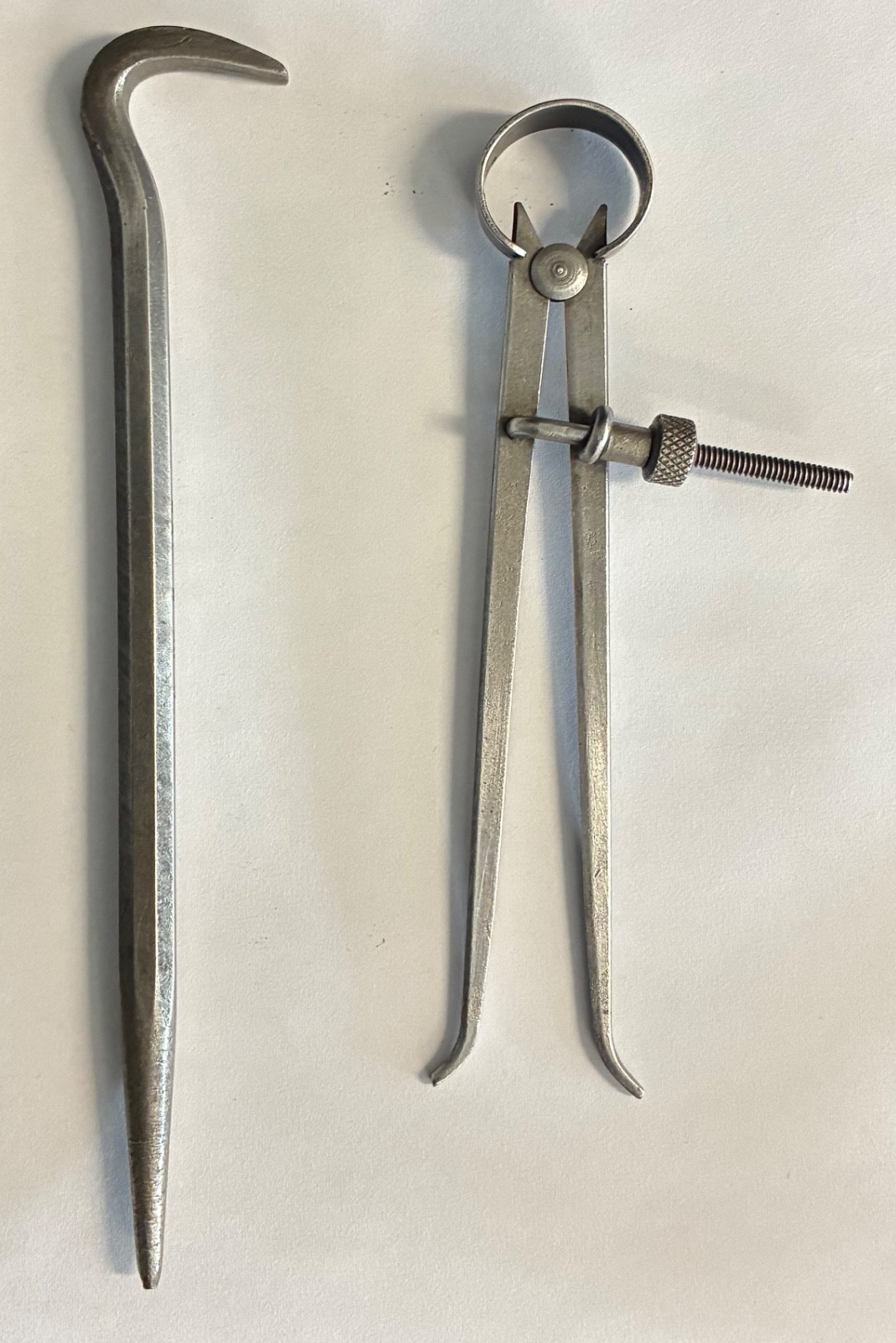 Vintage MAC Tools M 26 D Alignment Pry Bar + Inside Spring Caliper Lot