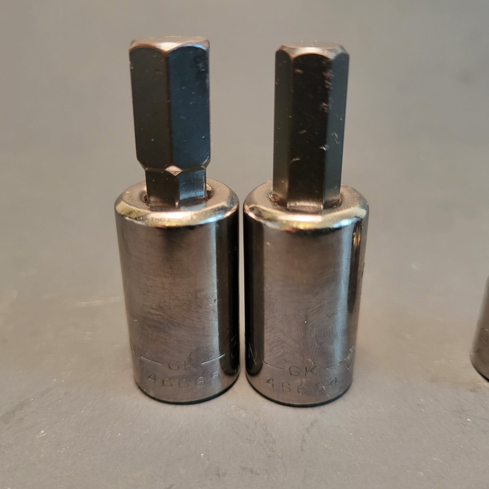Craftsman USA 6 pc hex socket set 3/8” drive excellent condition 5/32”-3/8” 3444